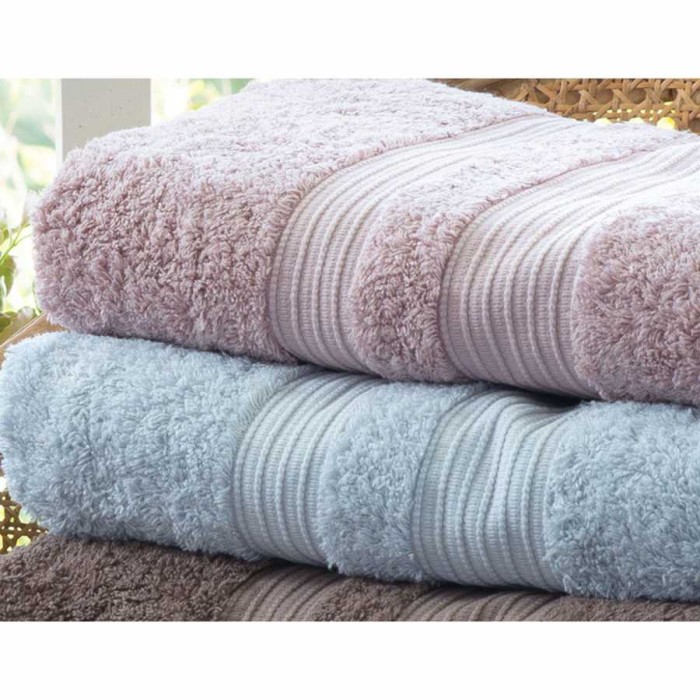 Полотенце Lappartement "London", 50x90 см, бледно-голубой