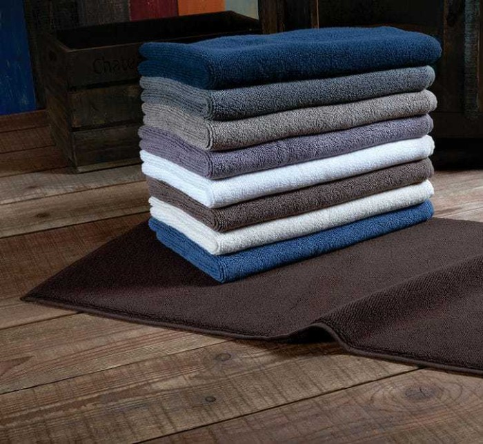 Полотенце Lappartement для ног "Chicago", 50x80 см, синий
