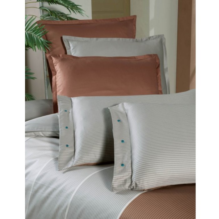 Постельное белье Sarev "Benjamin", 2-х спальное (евро), коричневый