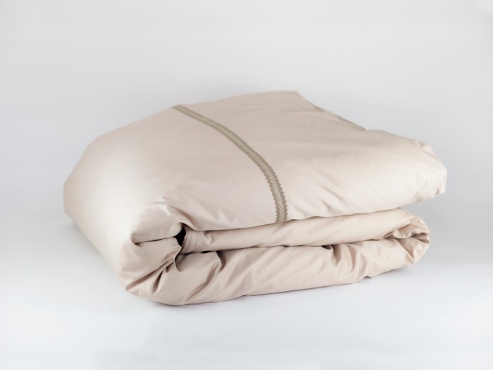 Постельное белье German Grass "Carinthia Canvas", 2-х спальное (евро), бежево-жемчужный