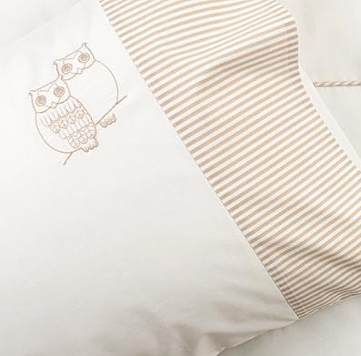 Постельное белье Luxberry "Совята", детский, жемчуг