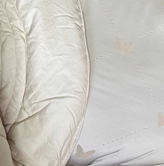 Покрывало Blumarine стеганое "LIVIA", 270x270 см, бежевый