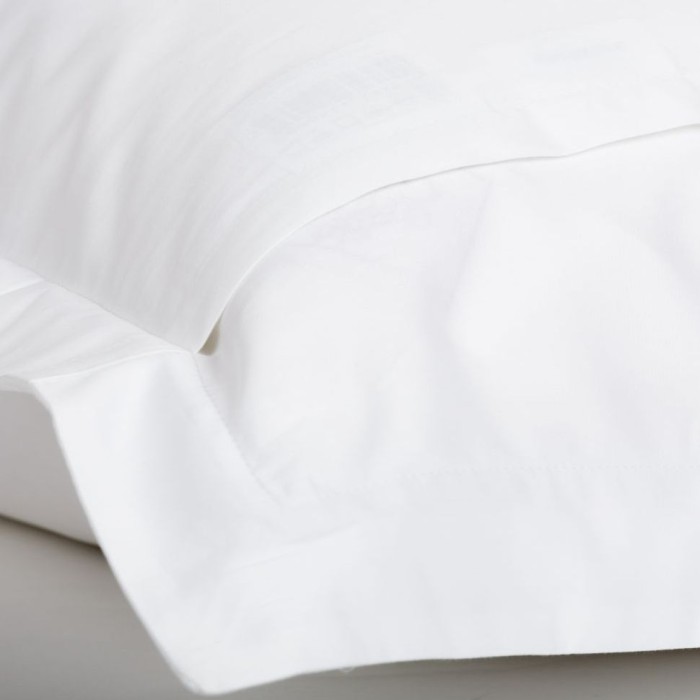 Наволочка  German Grass широкая отделка "Alpine Ash Grey Allure", 50x90 см, 2 шт, белый