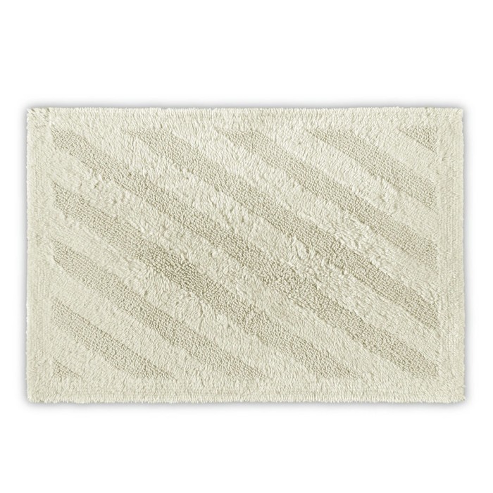 Полотенце Lappartement для ног "Diagonal Tufted", 60x100 см, экрю
