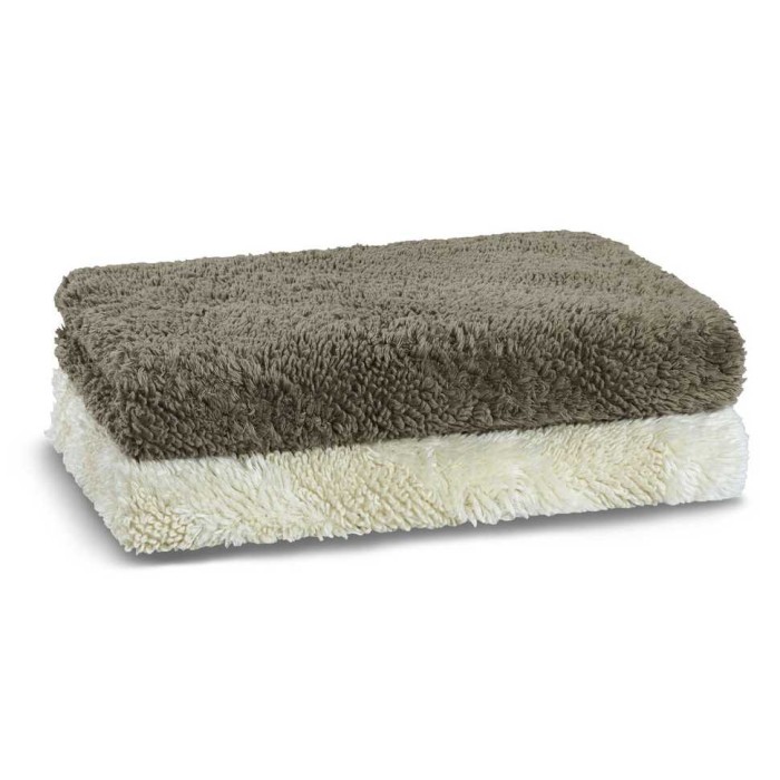 Полотенце Lappartement для ног "Diagonal Tufted", 60x100 см, экрю