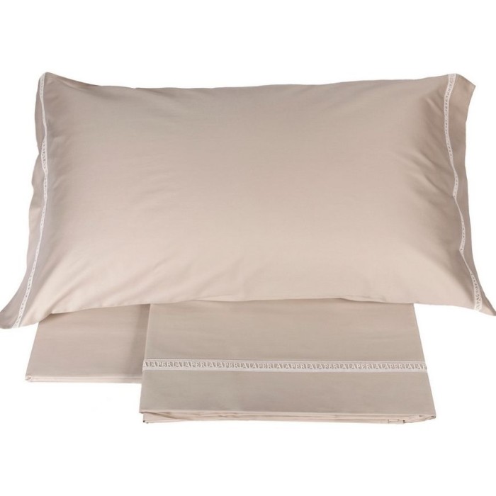 Постельное белье La Perla "Macrame", 2-х спальное (евро), бежевый