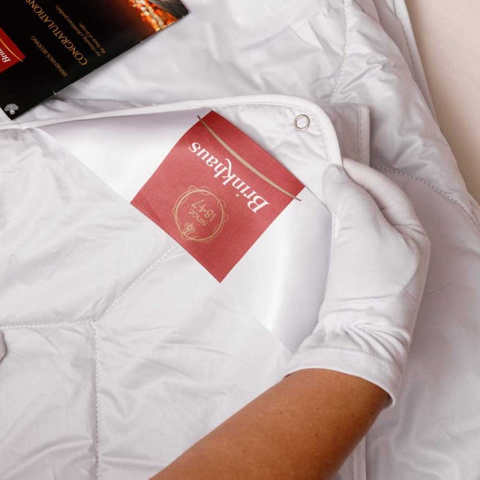 Одеяло Brinkhaus "Bauschi Lux", 200x220 см, всесезонное