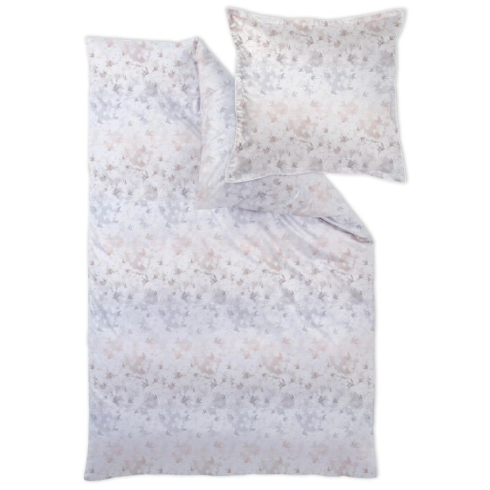 Постельное белье Curt Bauer дамаст "Heaven", 1,5 спальное, серый