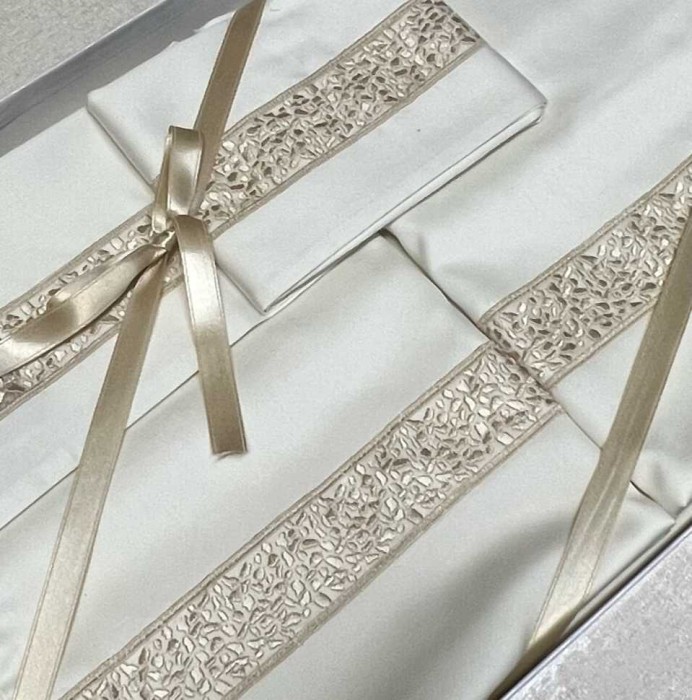 Постельное белье Emozioni Italiane "TWINS-AA", семейное, шампань