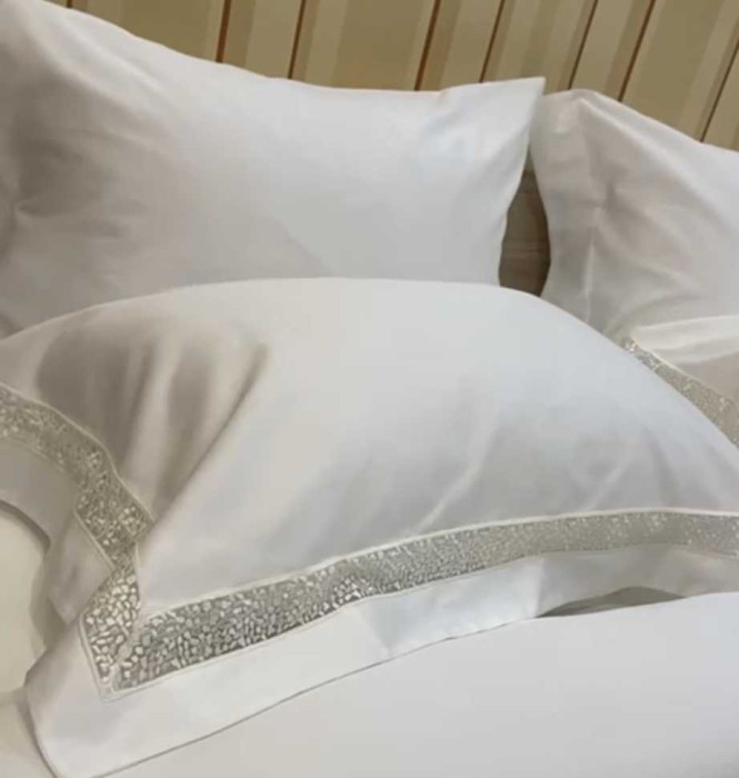 Постельное белье Emozioni Italiane "TWINS-AA", семейное, шампань