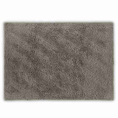 Полотенце Lappartement для ног &quot;Diagonal Tufted&quot;, 60x100 см, дым