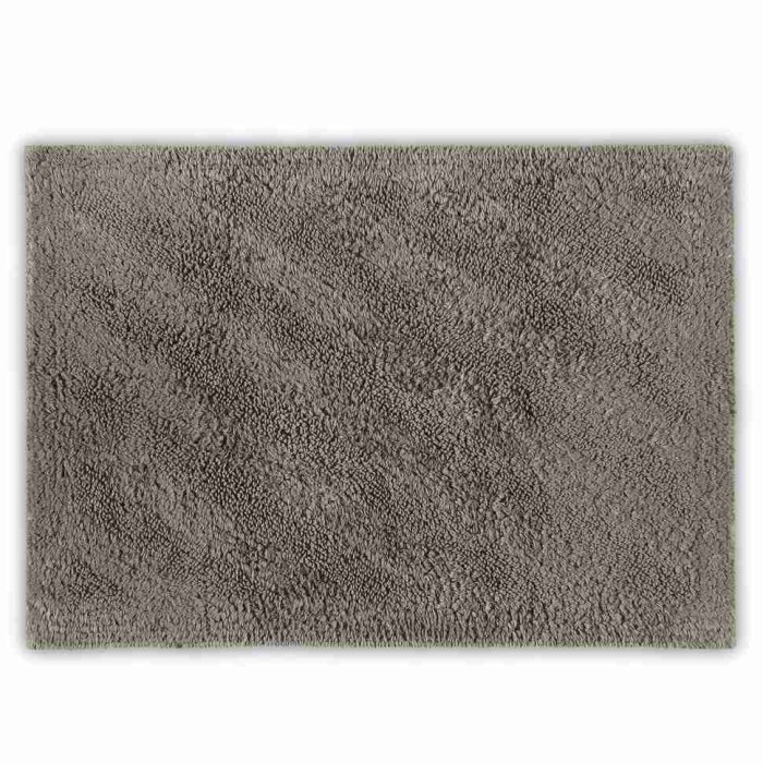 Полотенце Lappartement для ног "Diagonal Tufted", 60x100 см, дым