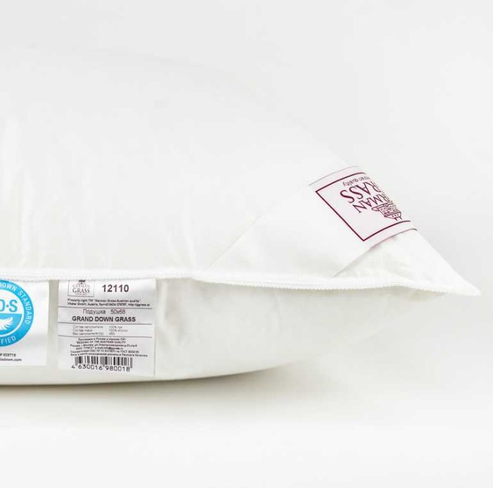Подушка German Grass пуховая "Grand Down", 50x70 см, средняя