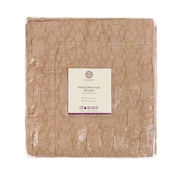 Наволочка Luxberry "Oriana", 47x47см, золотой
