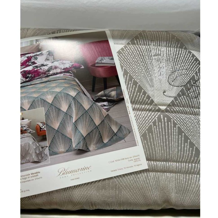 Покрывало Blumarine "VERABLU", 270x270 см, бежевый