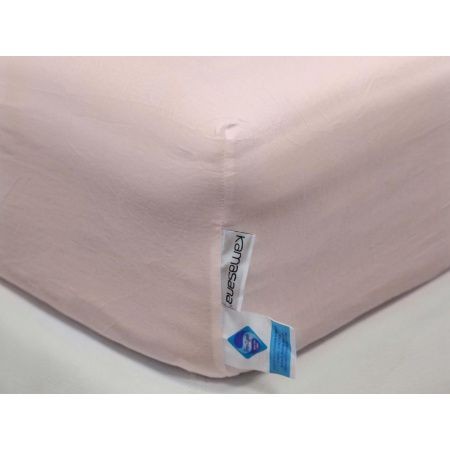 Наматрасник Kamasana с юбкой "Velvet", 160x200x30 см, розовый