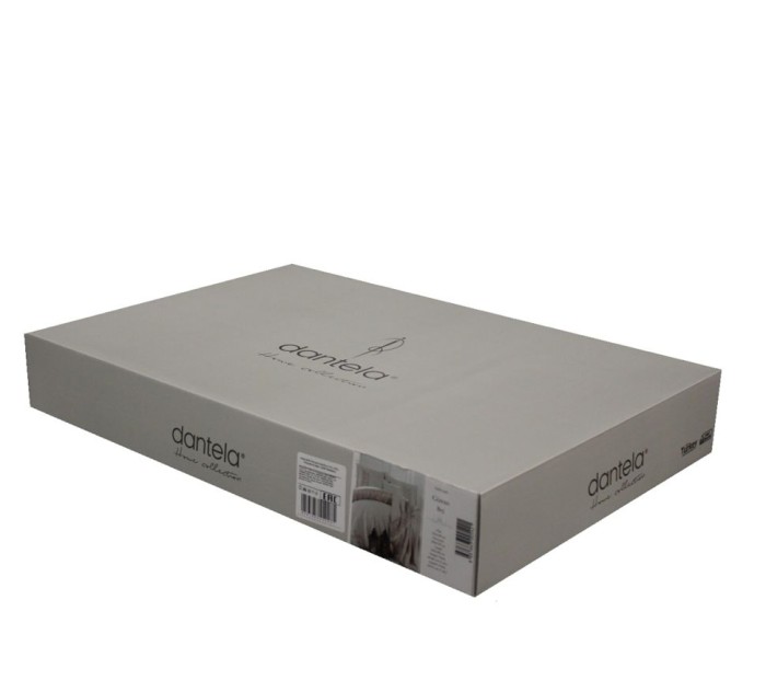 Постельное белье Dantela с покрывалом "Gizem", 2-х спальное (евро), мятный