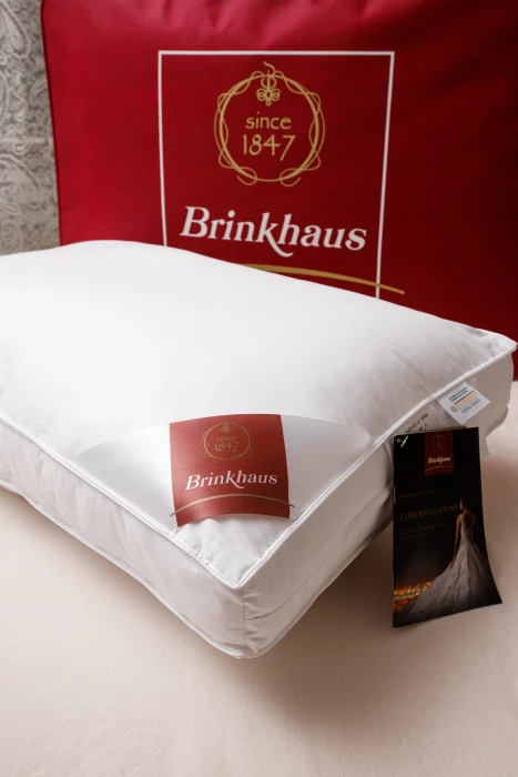 Подушка Brinkhaus с бортиком "Bauschi Lux", 50x70 см, упругая