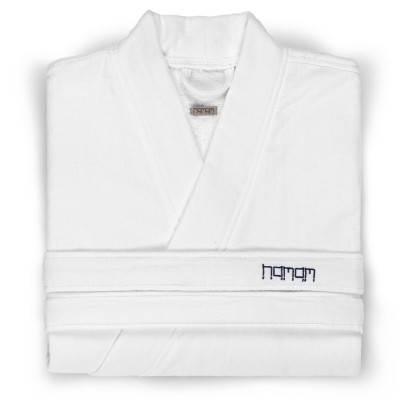 Халат Hamam &quot;Marine Striped&quot;, S-M, бело-синий