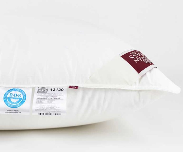 Подушка German Grass пуховая "Grand Down", 70x70 см, средняя