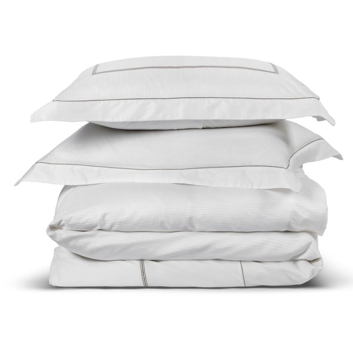 Пододеяльник Hamam "Marine", 220x240 см, белый дым