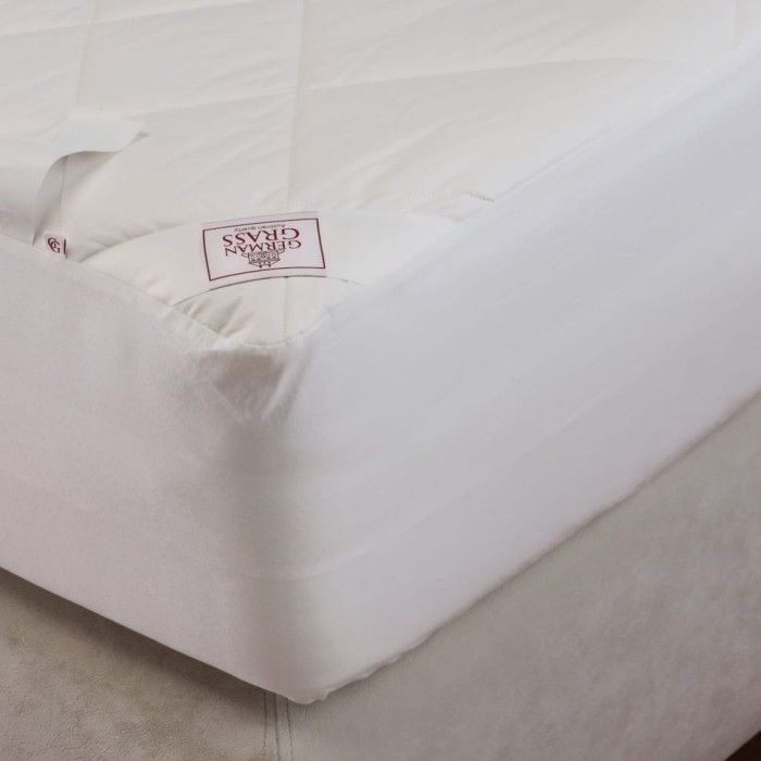 Наматрасник German Grass с юбкой "Сottonwash Grass", 140x200+40 см, легкий