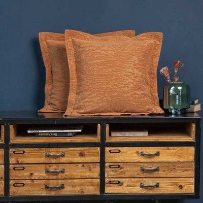 Наволочка Luxberry &quot;Velvet&quot;, 47x47см, рыжая замша