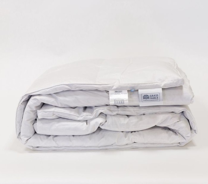 Одеяло German Grass пуховое "White Familie Down", 160x220 см, всесезонное