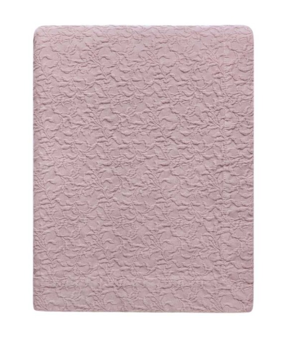 Покрывало Luxberry "Sakura", 220x240 см, дымчато-розовый