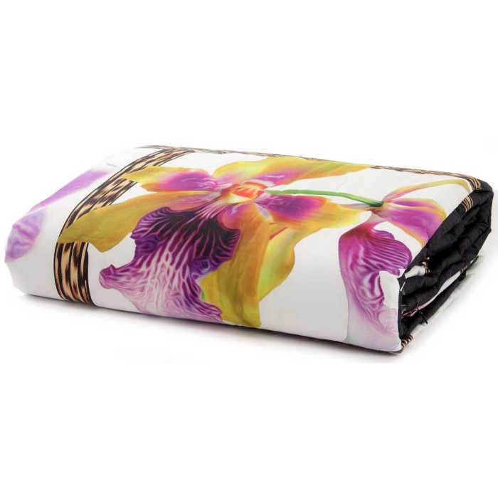 Постельное белье Roberto Cavalli "Foulard", 2-х спальное (евро), белый, v003