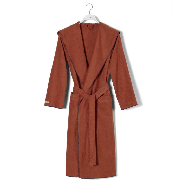 Халат Hamam "Meyzer Contrast", S-M, красно-синий