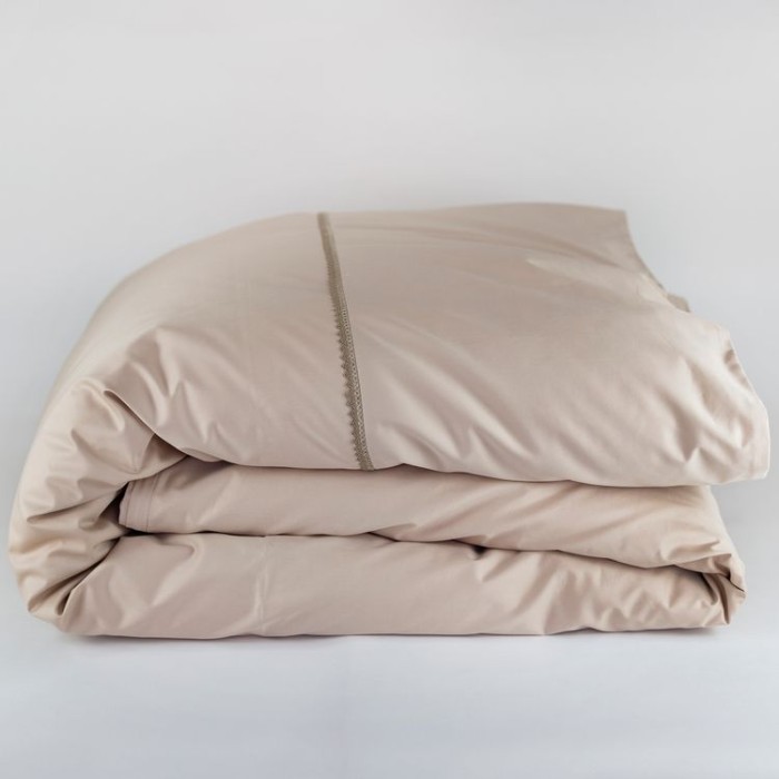 Постельное белье German Grass "Carinthia Lace", 2-х спальное, бежево-жемчужный