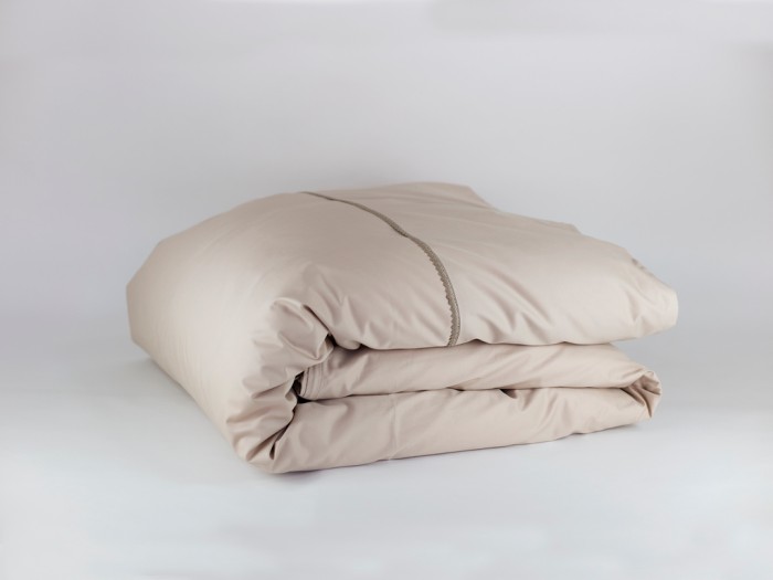 Постельное белье German Grass "Carinthia Lace", 2-х спальное, бежево-жемчужный