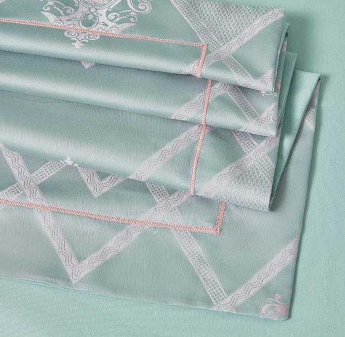 Постельное белье Arya Royalty "Harlow", 2-х спальное (евро), ментол