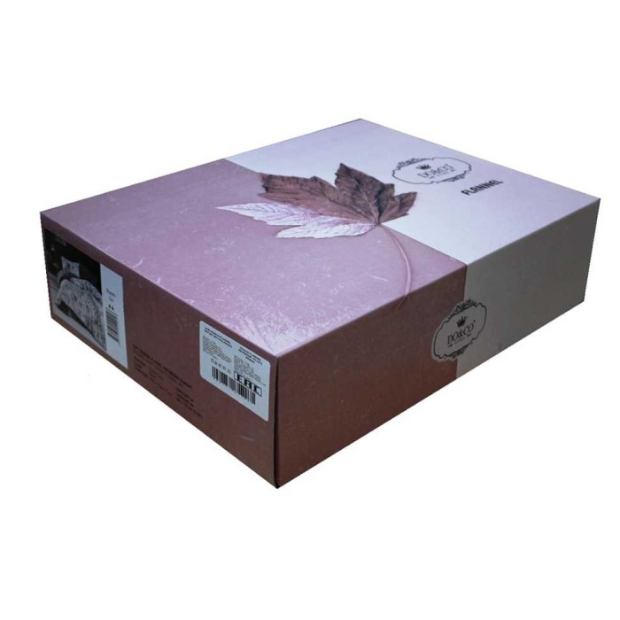 Постельное белье Do&Co фланель "Adonis", 2-х спальное (евро), серый