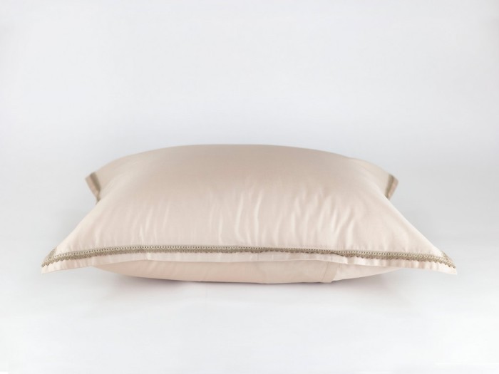 Пододеяльник German Grass "Carinthia Lace", 200x220 см, бежево-жемчужный