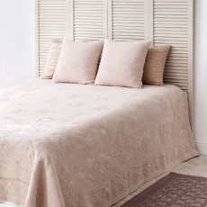 Покрывало LUXBERRY "VIVIEN", 240x260 см, телесный