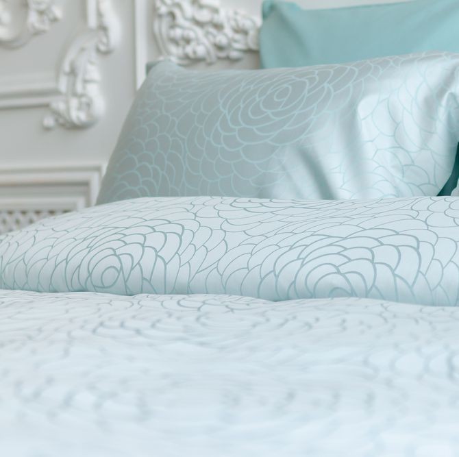 Наволочка German Grass "Azur Palette", 2 шт, 70x70 см, бирюзовый