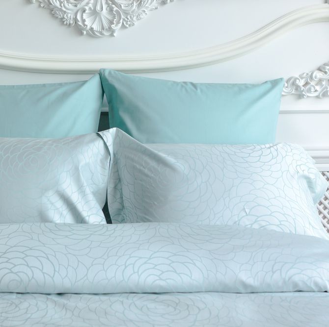 Наволочка German Grass "Azur Palette", 2 шт, 70x70 см, бирюзовый