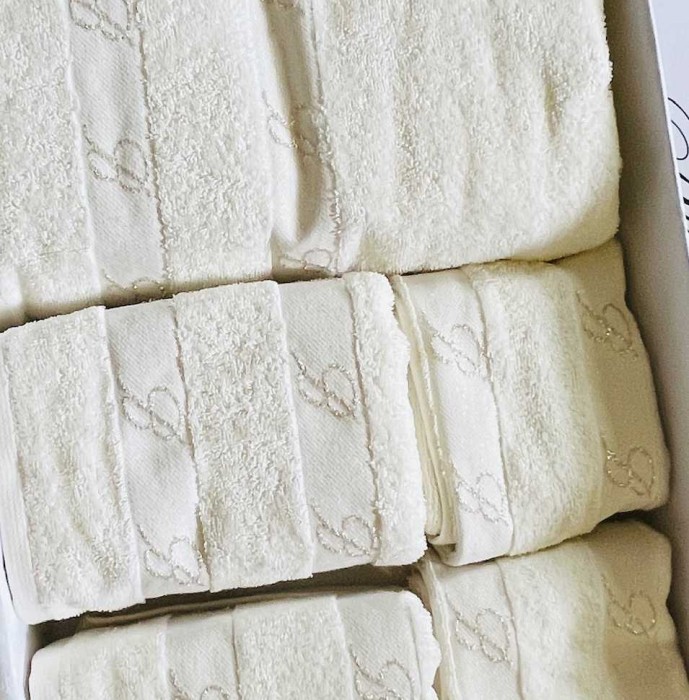 Комплект полотенец Blumarine "Dolce Ozio", 5 шт, шампань