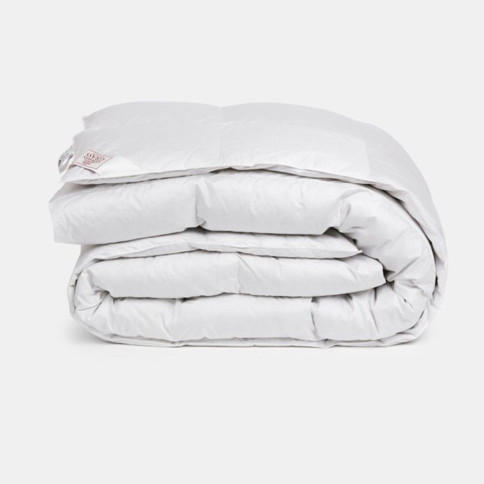 Одеяло German Grass пух гаги "Exclusive Cotton", 240x260 см, всесезонное "light"