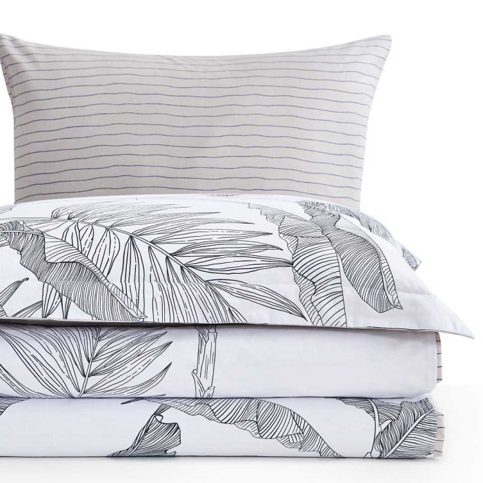 Постельное белье Arya Alamode "Albaric", 2-х спальное (евро), серый