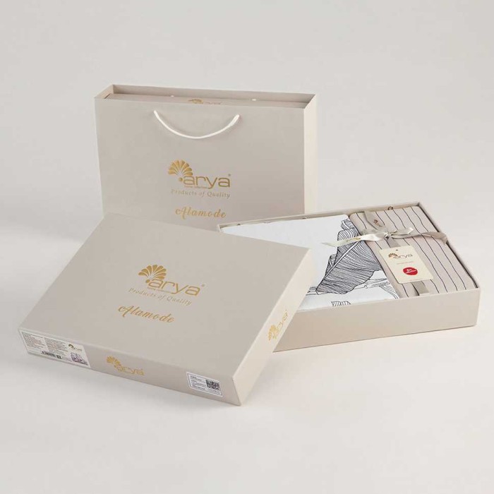 Постельное белье Arya Alamode "Albaric", 2-х спальное (евро), серый