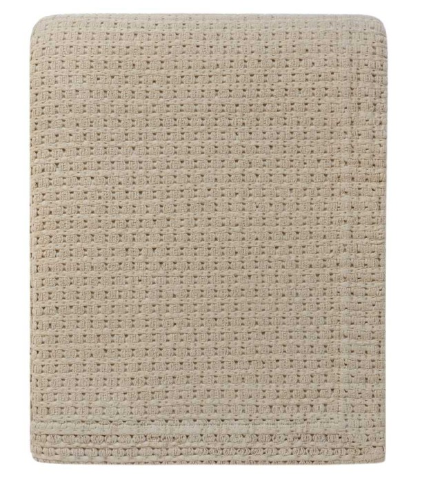 Покрывало Luxberry "Vegan", 200x220 см, бежевый