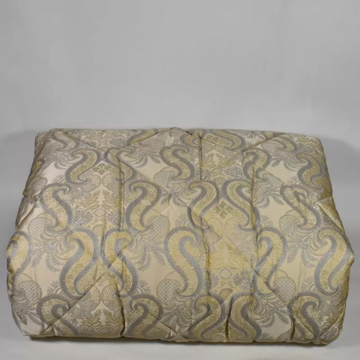 Покрывало Caleffi "Boheme" жаккард, 260x270 см, натуральный