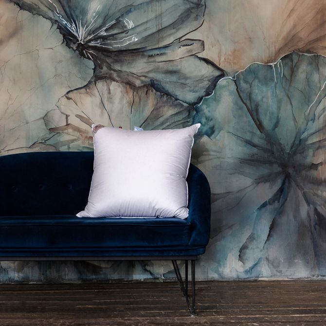 Подушка German Grass пуховая "3D Royal", 70x70 см, упругая