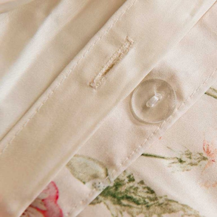 Постельное белье Tivolyo Deluxe "Elenore", 2-х спальное (евро), кремовый