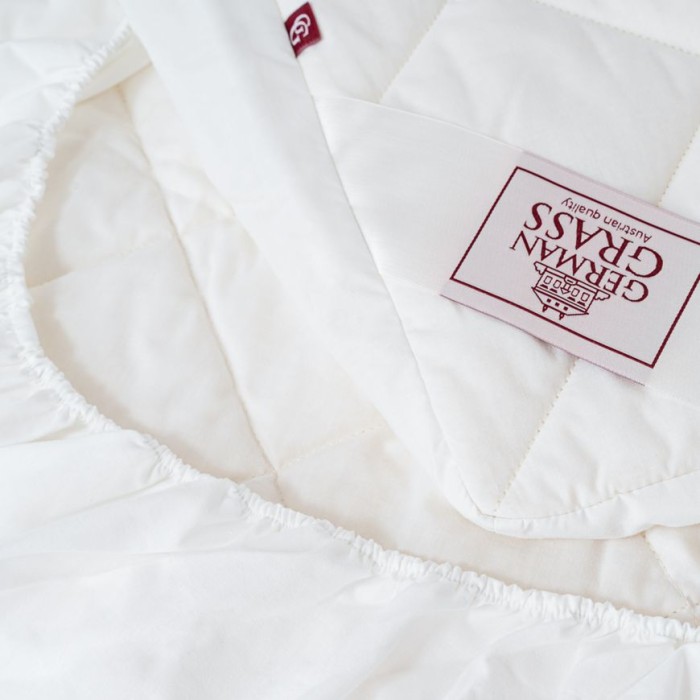 Наматрасник German Grass с юбкой "Сottonwash Grass", 180x200+40 см, легкий