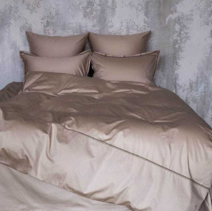 Наволочка German Grass "Carinthia Lace", 50x70 см, 2 шт, бежево-жемчужный