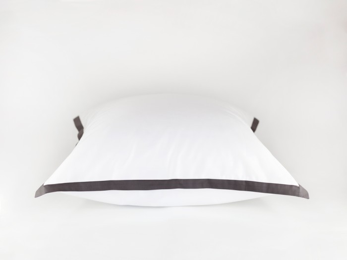 Постельное белье German Grass "Vienna Gray", семейное, белый